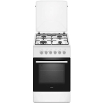 MPM MPM-56-KGM-04 gaasi/elektripliit, 58 l, 230 V, 50 Hz, 0.75 kWh, A, valge