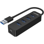 UNITEK HUB USB-A 4X USB-A 3.1, ACTIVE,10W, H1117A