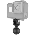 Ram Mounts RAP-B-202U-GOP1 kaamera adapter, 1" kuul, 453g, 907g, GoPro, universaalne, must