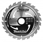 Saeketas EFFICUT &Oslash;190x30x1.45mm, 24 hammast B-64185 Makita
