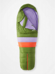 Naiste magamiskott Regular Wms ANGEL FIRE 02, 168cm, -28&deg;C, roheline/lilla, 195115053741, MARMOT