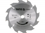 Tct saeketas puidule 170x16mm 12T TCT YT-60582 YATO
