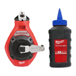 SMALKAS LĪNIJAS KRĪTA RULLIS, FINE LINE CHALK REEL & BLUE CHALK REFILL, 4932493814 MILWAUKEE