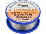 SOLDER SN60PB40 0.7MM 100G 76806 TOYA