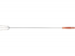Toya Rake Handle WO-2 99575, 120 cm, 4 mm, teras, roostevaba teras, puit, 3 hammast