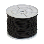 Elastīga gumijas aukla, melna, &Oslash; 4 mm, 100 m, R122370, Origin Outdoors