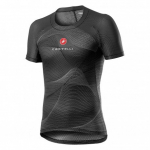 Velo apak&scaron;krekls PRO MESH Short Sleeve, izmērs: S, Light Black, 8050949070703 CASTELLI