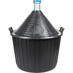 54 L veini demijohn plastikkorvis BROWIN 644054, 52.5x56.5x66.5 cm, 11.06 kg