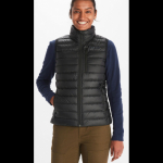 W HIGHLANDER vest, MARMOT, 0195115265533, Materjal: 100% taaskasutatud pol&uuml;ester ripstop, Isolatsioon: 700 fill power RDS Down Defender, Isolatsiooni kaal: 100g, L&otilde;ige: Tavaline, Kogukaal: 280g (M)