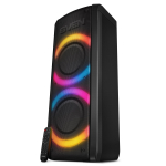 Kaasaskantav Bluetooth k&otilde;lar 100 W RMS v&otilde;imsusega TWS &uuml;henduse FM raadio USB microSD toe ja RGB valgustusega PS-710 Must SV-021696 SVEN