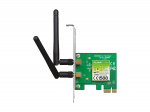 300Mbps juhtmevaba N PCI Express adapter, TP-Link, TL-WN881ND, 2.4GHz, 802.11n, 2dBi antenn