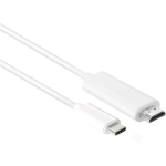 Club3D Video kaabli adapter CAC-1514, 1.8 m, USB C, HDMI Type A, 4K @ 60Hz, 18 Gbit/s, 8 helikanalit