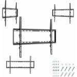 Gembird teleriputustugi WM-70F-03, toetab 1 telerit, max. 35 kg, min. 94 cm, max. 177.8 cm, VESA 200 x 200-600 x 400 mm