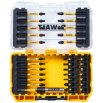 Dewalt FLEXTORQ&reg; kruvikeerajate komplekt DT70738TPOS-QZ, 40 tk, Torsion Impact, Blister pakend, TOUGHCASE+ kott, selge kaas