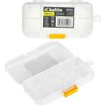 Keltin 8-sektsiooniline kruvi korraldaja K00637 8 sektsiooni, 3 &times; 2.5 cm, plastmass (l&auml;bipaistev), klipp, riputusling