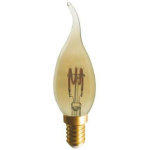 Besk LED pirn 9119952, 3W, 250Lm, E14, 3000k, F37, selge pind