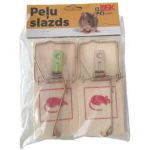 Besk Hiire l&otilde;ks puidust 9126615, 2tk, puidust alus, metallmehhanism, vedru l&otilde;ks