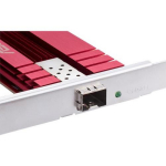 Asus v&otilde;rgukaart XG-C100F 90IG0490-MO0R00, 10 Gbps, 10 Gigabit SFP+ x 1, PCIe 3.0 x4, kaabeldatud &uuml;hendus