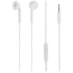 Tellur K&otilde;rvaklapid TLL162152, 20g, valge, 105dB, kaabel, 16&Omega;, 1.2m, k&otilde;rva siset&uuml;kid, 20Hz-20KHz, sisseehitatud mikrofon