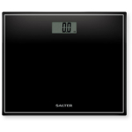 Salter 9207 BCFEU12 Compact Electronic Bathroom Scale, Black