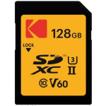 Kodak SDXC 128GB UHS-II U3 V60 Ultra Pro