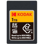 Kodak CFexpress Type A 1 Tb EKMCFXA1TK, 1000GB, 900MB/s, 850MB/s, VPG 200, A t&uuml;&uuml;pi CFexpress