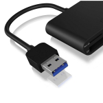 Raidsonic ICY BOX IB-CR301-U3 USB 3.0 v&auml;line kaardilugeja, 3 x kaardipesa: CF, SD, microSD, 5000 Mbit/s