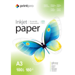 Colorway Fotopaber PrintPro PGE180100A3, 100 lehte, l&auml;ikiv, 180 g/m&sup2;, A3