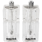 Salter Pipriveskid 7605 CLXR, 2 veskid, 100g, teemantk&otilde;va keraamika, reguleeritav jahvatus, akr&uuml;&uuml;lkorpus
