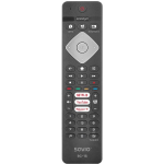 Savio universaalne kaugjuhtimispult RC-16, Philips TV, 10m, IR, 20 seadet, must