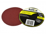 Alumīnija oksīda velcro disks 125mm P80, K00012, Keltin