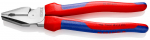 Augstas izturības kombinētās knaibles, KNIPEX, 02 05 225, 225 mm, 35% mazāka piepūle, cietās grie&scaron;anas malas, optimizēta sviras darbība