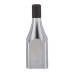 &frac12;&Prime; MUCIŅA AR SE&Scaron;STŪRA UZGALI, 1/2" DRIVE 7MM HEX BIT SOCKET, 4932480845 MILWAUKEE