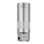 ⅜&Prime;PIEDZIŅAS AIZDEDZES SVEČU MUCIŅA, 3/8" DRIVE SPARK PLUG SOCKET - 18 MM, 4932480680 MILWAUKEE