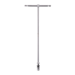T-VEIDA ROKTURU AR &Scaron;ARNĪRVEIDA SE&Scaron;STŪRA METRISKAJĀM MUCIŅĀM KOMPLEKTS, T-BAR HANDLE WITH SWIVEL SOCKET HEX 10MM, 4932492679 MILWAUKEE