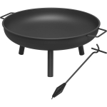 Tulekoldi komplekt &Oslash; 58 cm kaanega ja konks-tikkega BROWIN 330498