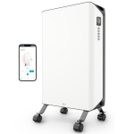 Nutikas Wi-Fi &otilde;lit&auml;itega radiaator &bdquo;Edge&rdquo; puldiga, 2000 W kuni ~20 m&sup2; Valge DUUX
