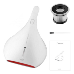 Deerma CM800 k&auml;sitsi tolmu- ja lestapuhasti UV-lambiga 450 W 13000 Pa vibratsioon 8000 imp/min HEPA filter 0,5 l kuivpuhastus valge