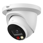 Dahua IPC-HDW2449TM-S-IL-0360B 4 MP v&otilde;rgu outdoor eyeball-kaamera Smart Dual Light fikseeritud 2.8 mm objektiiv IR ja valge valgus kuni 30 m WDR AI anal&uuml;&uuml;tika PoE IP67 mikrofon valge