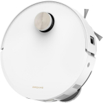 Dreame tolmuimeja robot RLX95CE-WHITE, 30000Pa, 260 min, 0.31 L, niiske puhastamine, automaatne tagasip&ouml;&ouml;rdumine, Wi-Fi, 3 ratast