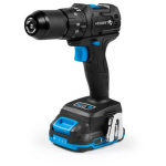 Hogert l&ouml;&ouml;ktrell HT2E266-B22PD 40 Nm 18 V, 2 x 2 Ah aku, 4 A laadija, 0-6750/24000 IPM, 20+1+1 p&ouml;&ouml;rdemomendi seaded