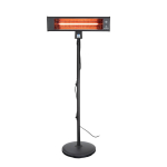 Eurom TH1800S infrapuna terrassisoojendi p&otilde;randale 1800W IP65 pult kuni 15m2 must