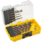 Dewalt Metallist puurekomplekt DT70728POS-QZ, 19 tk, TOUGHCASE+, modulaarne disain, selge kaas, k&otilde;rge kiirus terasest puurid