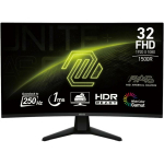 Msi Monitor MAG 32C6X, 250 Hz, 1920 x 1080, VA, 31.5", 5.4 kg, 178&deg;, 100 - 240 V, HDMI 2, DisplayPort 1.2a, VESA 100 x 100