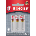 Singer Universal Needle for Woven Fabrics 80/12 250052902, 10PK, 5g, 60mm, 90mm
