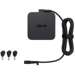 Asus Universaalne Mini Multi-tips Adapter U65W-01 90XB013N-MPW0A0, 65 W, AC 100-240 V, 19 V, 1 x DC 4.0mm, 1 x DC 4.5mm