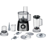 Bosch Toiduprotsessor MultiTalent 3 Plus MCM3PM386, 900 W, 2 kiirus, 2.3 L, must/roostevaba teras