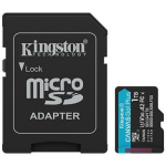 Kingston Memory card | Canvas Go! Plus | 1000 GB | microSD | Flash memory class Class 10, UHS-I, U3, V30, A2