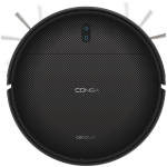 Cecotec tolmuimeja robot Conga M10 Advance A01_EU01_122345, 150 min, 2000 mAh, 3000 Pa, must, Wi-Fi, kotita