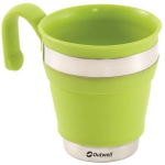 Outwell Kruus 650340, 13.5 x 9.5 cm, 10.5 cm, roostevaba teras, roheline